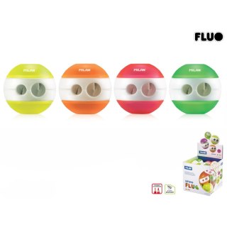 Temperówka Milan Sphere Fluo mix plastikowa (20156824FL)