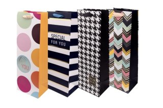 Torba prezentowa Beniamin mix wzorów [mm:] 120x350x 95 (4864)