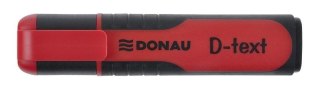 Zakreślacz Donau D-Text czerwony 1,0-5,0mm (7358001PL-04)