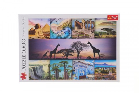 Puzzle Trefl Kolaż - Afryka 1000 el. (10792) Puzzle Trefl Kolaż - Afryka 1000 el. (10792)