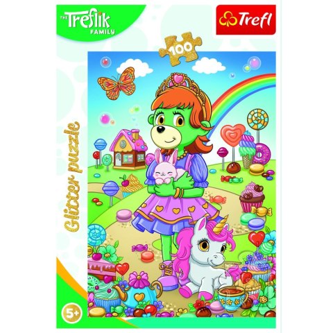 Puzzle Trefl Trefliki 100 el. (14833) Puzzle Trefl Trefliki 100 el. (14833)