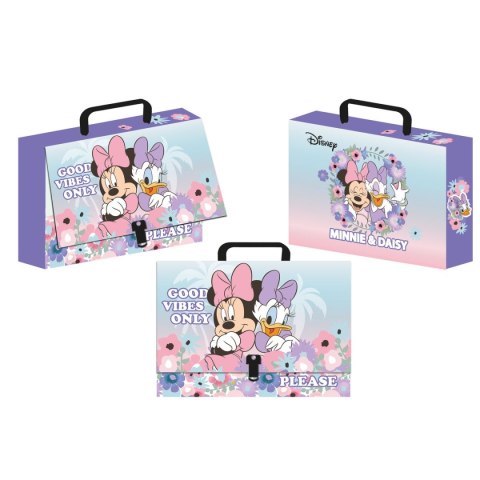 Teczka kartonowa na klips minnie Mouse z rączką A4+ mix Beniamin (6495) Teczka kartonowa na klips minnie Mouse z rączką A4+ mix Beniamin (6495)