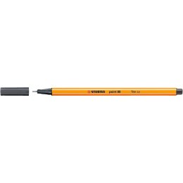 Cienkopis Stabilo POINT szary zimny 0,4mm 1kol. (88/97)