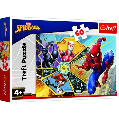 Puzzle Trefl Spiderman 60 el. (17372) Puzzle Trefl Spiderman 60 el. (17372)