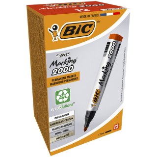 Marker permanentny Bic Marking 2000 czerwony 1,5mm okrągła końcówka (8209133)