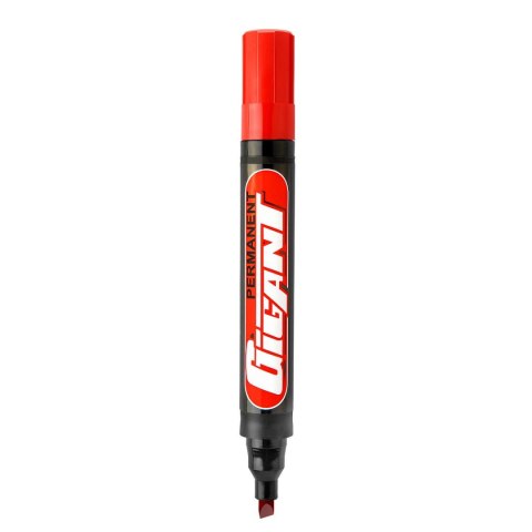 Marker permanentny Kamet permanent GIGANT czerwony 1,0-5,0mm ścięta końcówka (K-1065) Marker permanentny Kamet permanent GIGANT czerwony 1,0-5,0mm ścięta końcówka (K-1065)