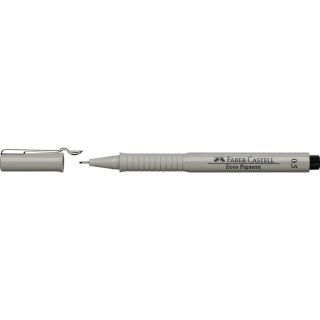 Cienkopis kreślarski Faber Castell Ecco Pigment czarny 0,5mm 1kol. (FC166599)