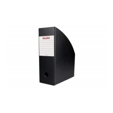 Pojemnik na dokumenty pionowy Biurfol A4 czarny PVC PCW (SE-36-01) Pojemnik na dokumenty pionowy Biurfol A4 czarny PVC PCW (SE-36-01)