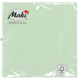 Serwetki Pol-mak zielona bibuła [mm:] 330x330 (0019)