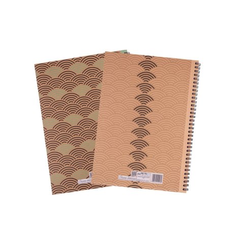 Kołozeszyt (kołobrulion) (nd) KRAFT LINER A4 80k. 70g krata (4164) Kołozeszyt (kołobrulion) (nd) KRAFT LINER A4 80k. 70g krata (4164)