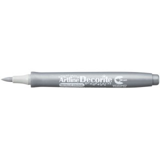 Marker specjalistyczny Artline srebr metaliczny decorite srebrny pędzelek końcówka (AR-035 9 8)