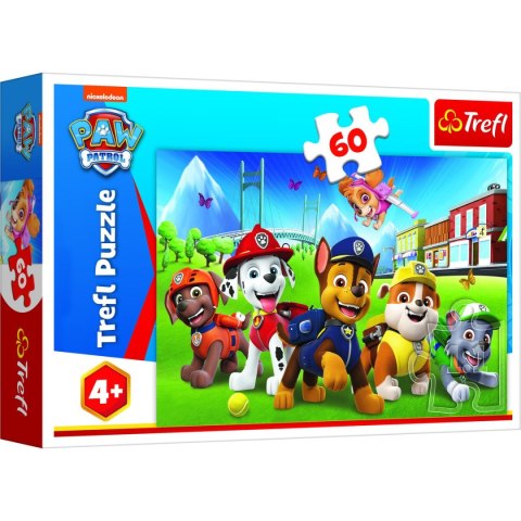Puzzle Trefl Paw Patrol 60 el. (17375) Puzzle Trefl Paw Patrol 60 el. (17375)