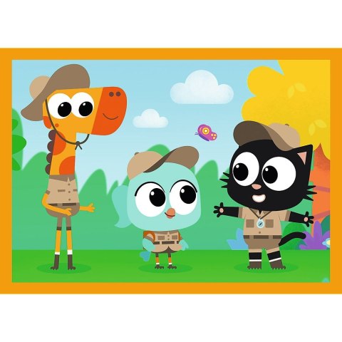 Puzzle Trefl Planeta Milo 4w1 el. (34654) Puzzle Trefl Planeta Milo 4w1 el. (34654)