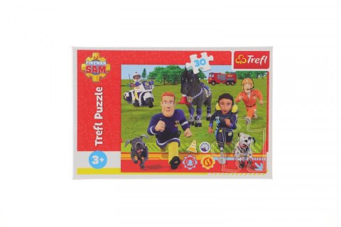 Puzzle Trefl Prism A&d Fireman Sam 30 el. (18297) Puzzle Trefl Prism A&d Fireman Sam 30 el. (18297)