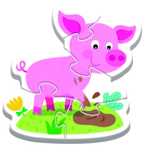 Puzzle Trefl puzzle baby classic Na farmie 18 el. (36127) Puzzle Trefl puzzle baby classic Na farmie 18 el. (36127)
