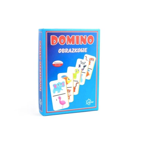 Gra logiczna Abino owoce Zwierzęta Domino Gra logiczna Abino owoce Zwierzęta Domino