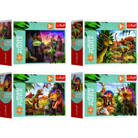 Puzzle Trefl Świat Dinozaurów 54 el. (56036) Puzzle Trefl Świat Dinozaurów 54 el. (56036)