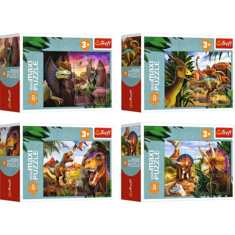 Puzzle Trefl Świat Dinozaurów 54 el. (56036) Puzzle Trefl Świat Dinozaurów 54 el. (56036)