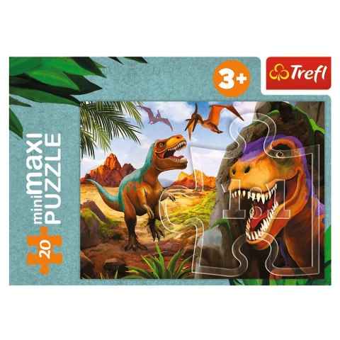 Puzzle Trefl Świat Dinozaurów 54 el. (56036) Puzzle Trefl Świat Dinozaurów 54 el. (56036)
