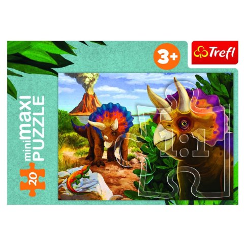 Puzzle Trefl Świat Dinozaurów 54 el. (56036) Puzzle Trefl Świat Dinozaurów 54 el. (56036)