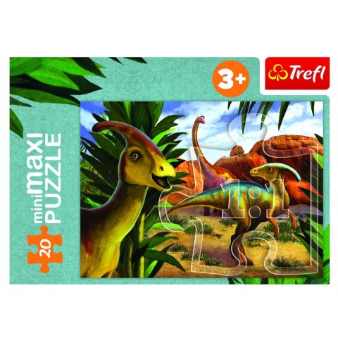 Puzzle Trefl Świat Dinozaurów 54 el. (56036) Puzzle Trefl Świat Dinozaurów 54 el. (56036)