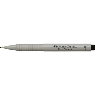 Cienkopis kreślarski Faber Castell Ecco Pigment czarny 0,7mm 1kol. (FC166799)