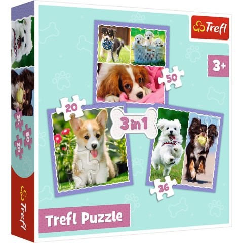 Puzzle Trefl 4w1 el. (34854) Puzzle Trefl 4w1 el. (34854)