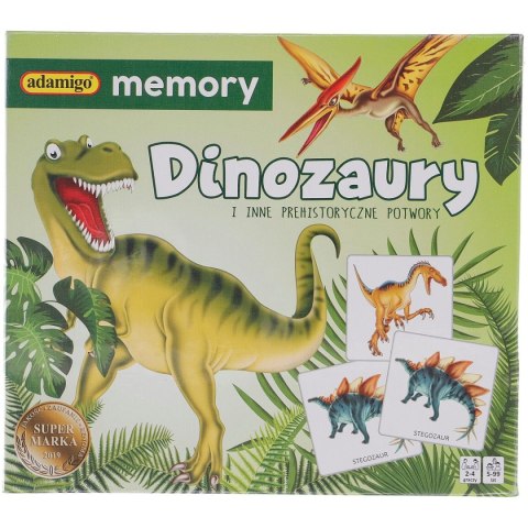 Gra pamięciowa Kukuryku DINOZAURY memory Gra pamięciowa Kukuryku DINOZAURY memory