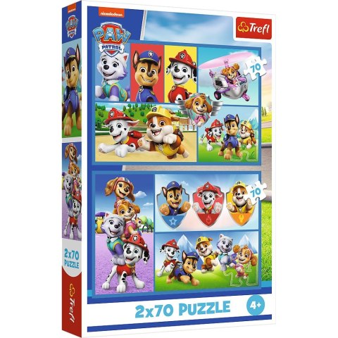 Puzzle Trefl Psi Patrol rządzi 140 el. (34441) Puzzle Trefl Psi Patrol rządzi 140 el. (34441)