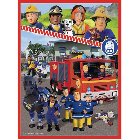 Puzzle Trefl Strażak Sam 2w1 el. (93334) Puzzle Trefl Strażak Sam 2w1 el. (93334)