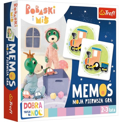 Gra pamięciowa Trefl Mój pierwszy Memos, Dobranoc, Trefliki na noc (02038) Gra pamięciowa Trefl Mój pierwszy Memos, Dobranoc, Trefliki na noc (02038)