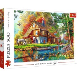 Puzzle Trefl Chatka nad rzeką 500 el. (37484)