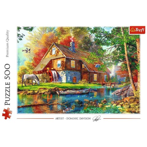 Puzzle Trefl Chatka nad rzeką 500 el. (37484) Puzzle Trefl Chatka nad rzeką 500 el. (37484)