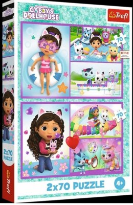 Puzzle Trefl Gabby Baw się z Gabby 140 el. (34438)