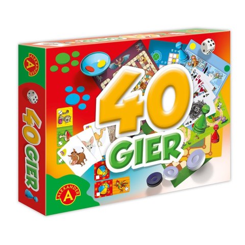 Gra edukacyjna Alexander 40 gier Gra edukacyjna Alexander 40 gier