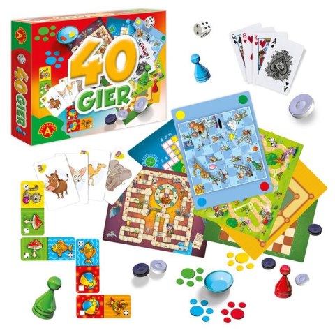 Gra edukacyjna Alexander 40 gier Gra edukacyjna Alexander 40 gier