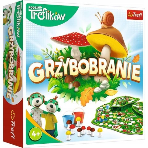 Gra planszowa Trefl Rodzina Treflików Grzybobranie (02035) Gra planszowa Trefl Rodzina Treflików Grzybobranie (02035)