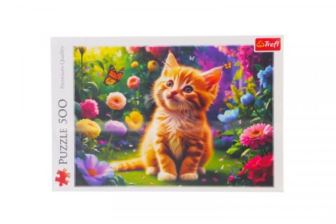 Puzzle Trefl Uroczy kotek 500 el. (37525) Puzzle Trefl Uroczy kotek 500 el. (37525)