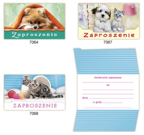Zaproszenie Merigraf Duże Zoo Zaproszenie Merigraf Duże Zoo