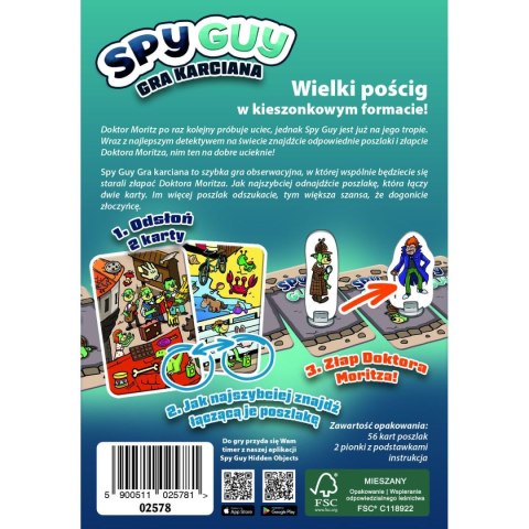 Gra karciana Trefl Spy Guy (02578) Gra karciana Trefl Spy Guy (02578)