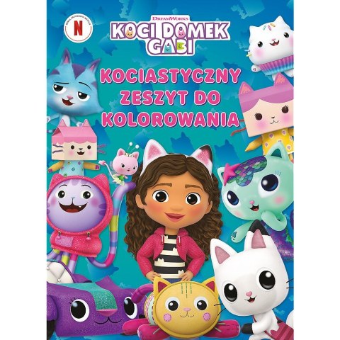 Kolorowanka Trefl Gabby Koci Domek Gabi. Kociastyczny zeszyt do kolorowania (Ks79791) Kolorowanka Trefl Gabby Koci Domek Gabi. Kociastyczny zeszyt do kolorowania (Ks79791)