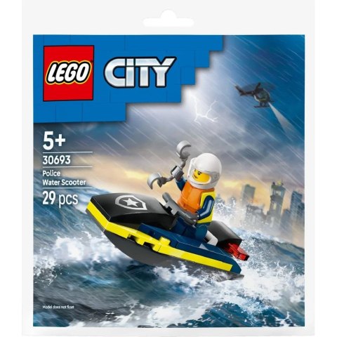 Klocki konstrukcyjne Lego City Policyjny skuter wodny (30693) Klocki konstrukcyjne Lego City Policyjny skuter wodny (30693)