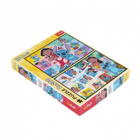 Puzzle Trefl Stitch Wesołe życie Stitcha 2x200 el. (13334) Puzzle Trefl Stitch Wesołe życie Stitcha 2x200 el. (13334)