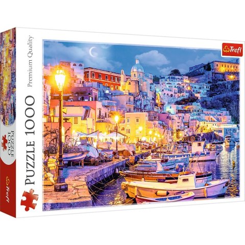 Puzzle Trefl Wyspa Procida nocą, Włochy 1000 el. (10794) Puzzle Trefl Wyspa Procida nocą, Włochy 1000 el. (10794)