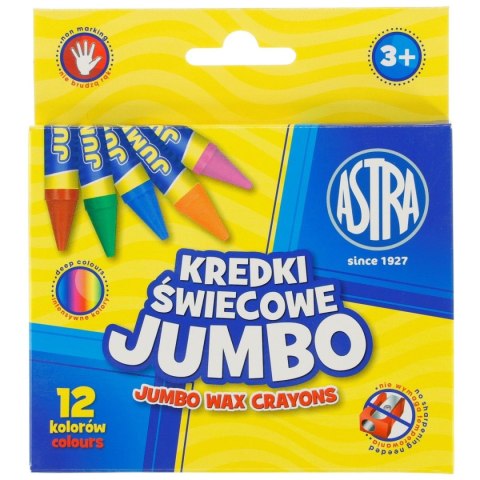 Kredki świecowe Astra 12 kol. Kredki świecowe Astra 12 kol.