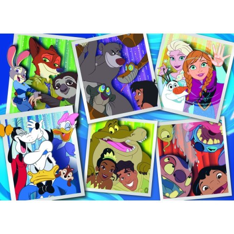 Puzzle Trefl Bohaterowie Disney 200 el. (13299) Puzzle Trefl Bohaterowie Disney 200 el. (13299)