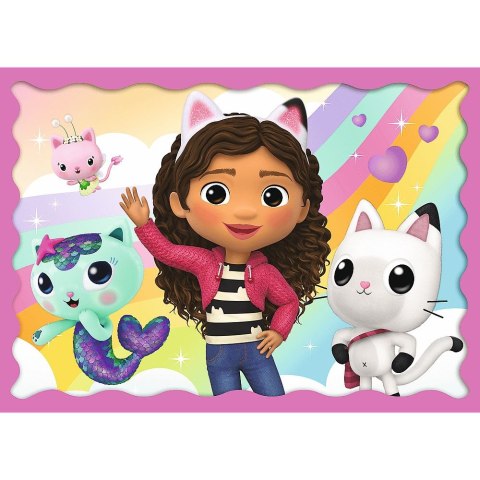 Puzzle Trefl Gabby's Dollhouse 4w1 el. (34620) Puzzle Trefl Gabby's Dollhouse 4w1 el. (34620)