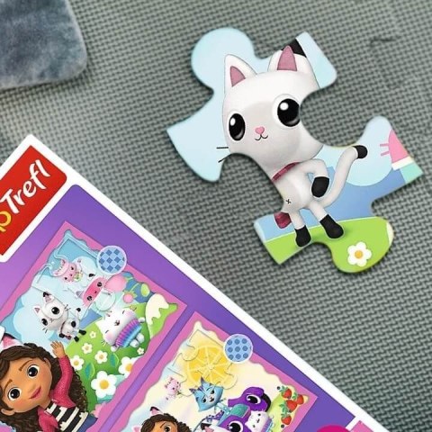 Puzzle Trefl Gabby's Dollhouse 4w1 el. (34620) Puzzle Trefl Gabby's Dollhouse 4w1 el. (34620)