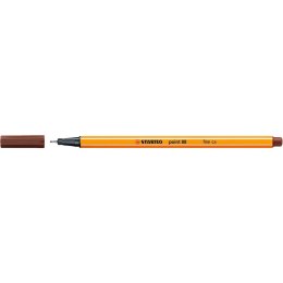 Cienkopis Stabilo brązowy 0,4mm 1kol. (88/45)