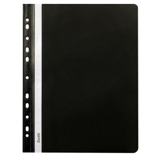 Skoroszyt Bantex EVO wpinany A4 czarny polipropylen PP (400076708)